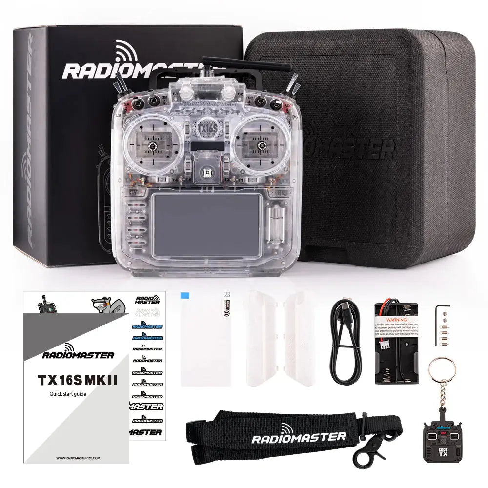 Radiomaster TX16S MKII Trasparente (ELRS 2.4) Drone24Hours