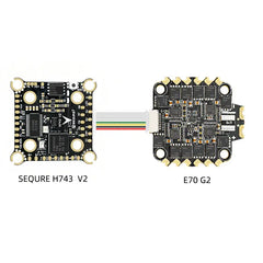 SEQURE H743 V2 & E70 G2 Stack-70A 4‑8S (STM32-ICM42688P/AM32)