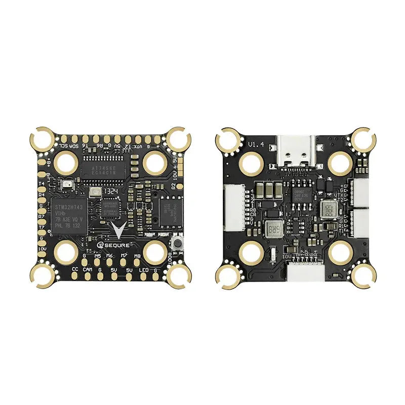 SEQURE H743 & E70 G2 (MPU6000, AM32) – FC + ESC 70A 4–8S, 30,5×30,5 mm. sequre