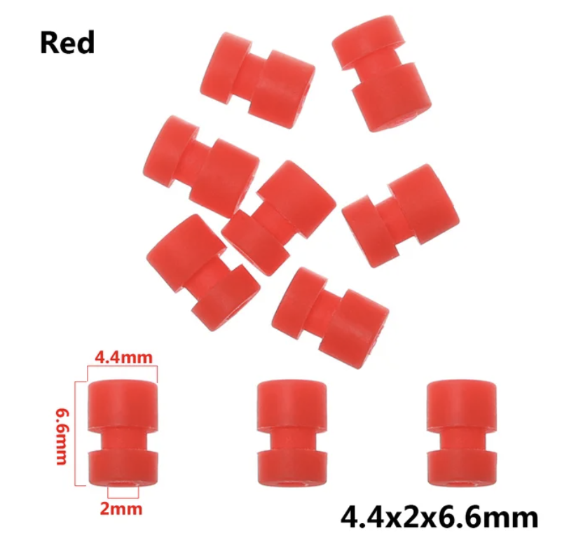 Antivibranti in gomma M3 (6x3x6.6) per F4 / F7 (10 pezzi) Drone24Hours