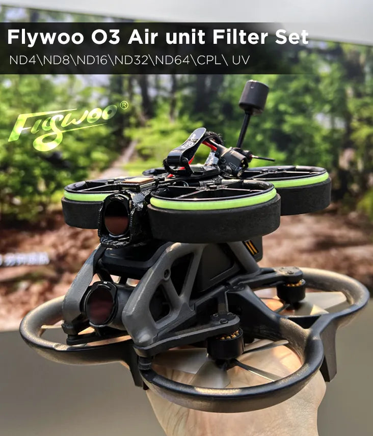 Set di filtri per unità d'aria Flywoo DJI O3 (7PCS) Drone24Hours