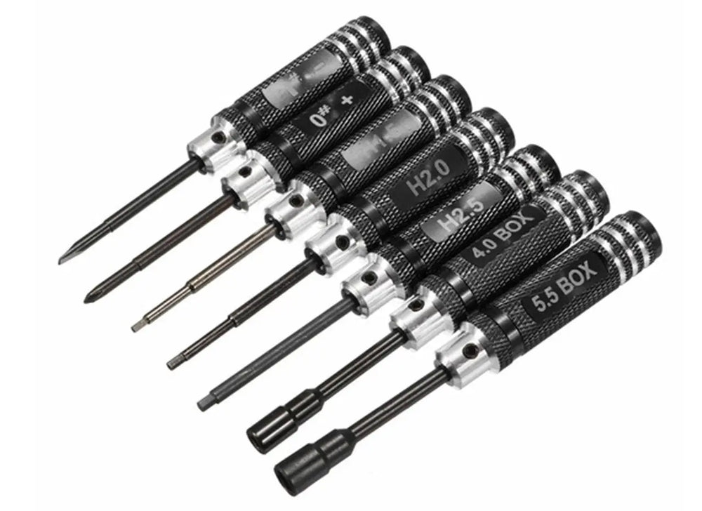 Set di strumenti 7 pcs in 1 per modelli RC