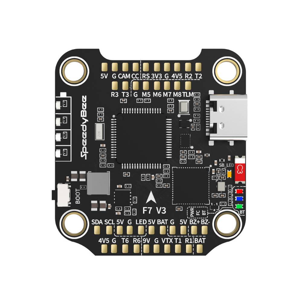 SpeedyBee F7 V3 Stack - F722 FC + 50A BLHeli_32 128K ESC - 30x30 Drone24Hours