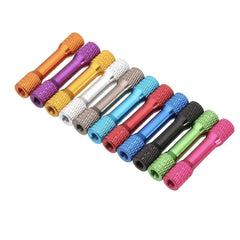 Suleve ™ M3AR5 10Pz M3 30mm zigrinato in lega di alluminio