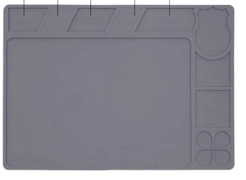 Tappetino Silicone 350×250 mm grigio