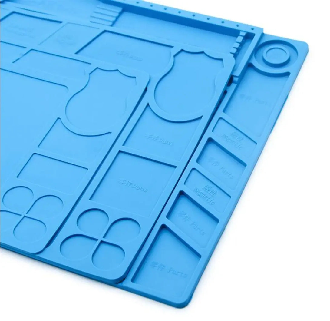 Tappetino in Silicone 450×300 mm blu sequre