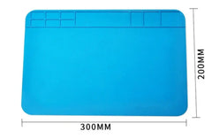 Silicone mat for repairs and welding 300x200 mm