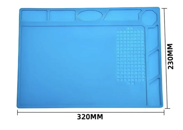 Tappetino in silicone per riparazioni e saldature 320x230 mm Drone24Hours