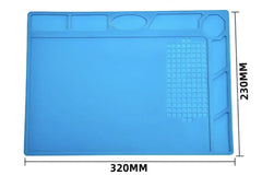 Silicone mat for repairs and welding 320x230 mm