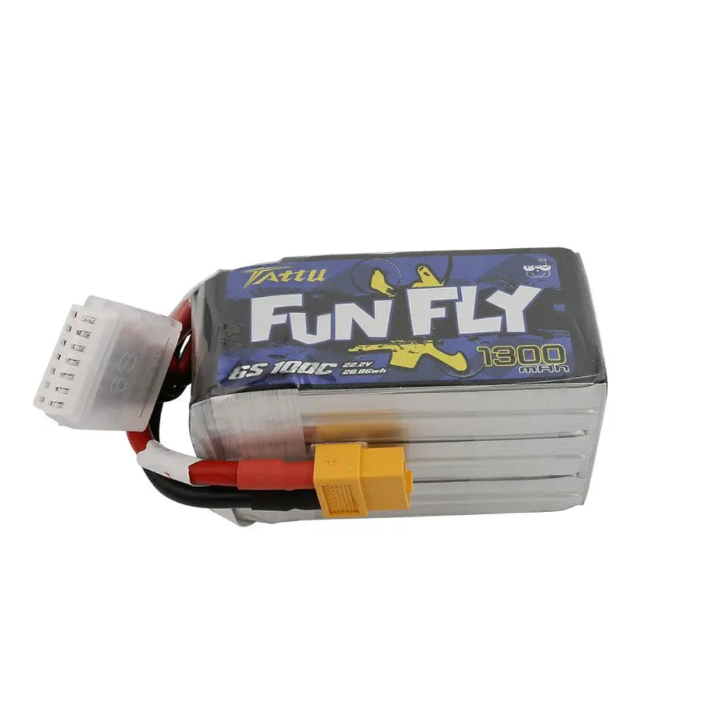 Tattu FunFly 1300mAh 6S 100C XT60 Tattu & Gens Ace