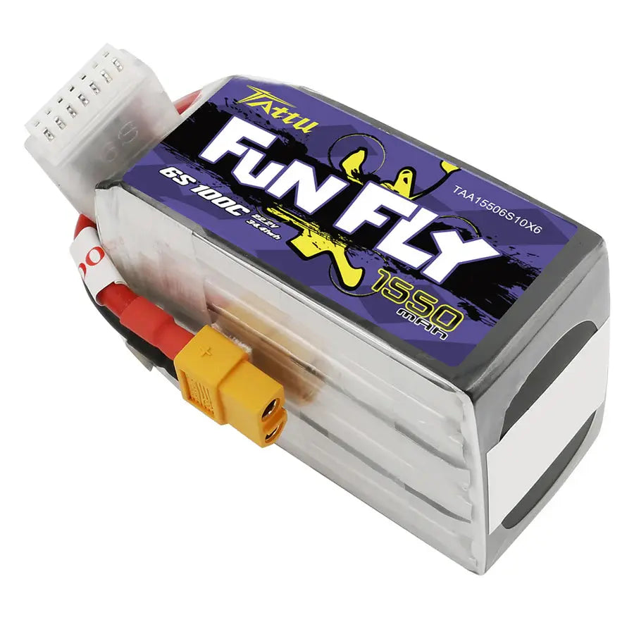 Tattu Funfly 1550mAh 6S 100C 22.2V XT60 Tattu & Gens Ace