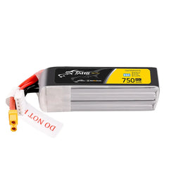 Tattu Lipo 750mAh 95C 4S1P 15.2V HV XT30U-F long pack