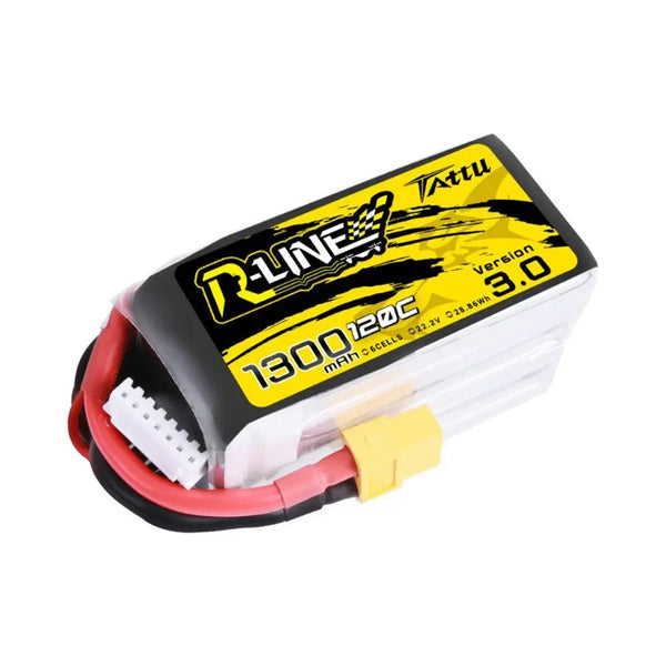 Tattu R-Line 1300mAh 6S 120C 3.0 XT60 Tattu & Gens Ace
