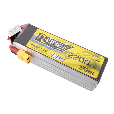 Tattu R-Line 22.2V 2200MAh 6S 95C XT60