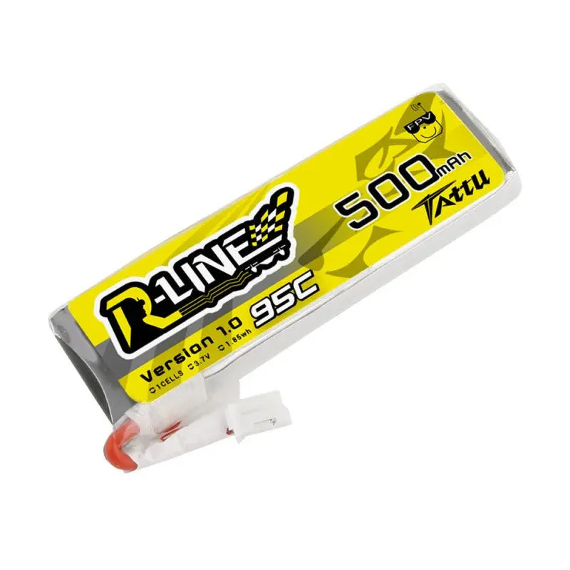 Tattu R-Line 500mAh 1S 95C 3.7V JST-PHR Tattu & Gens Ace