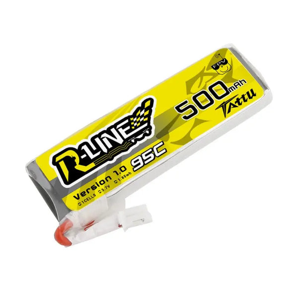 Tattu R-Line 500mAh 1S 95C 3.7V JST-PHR Tattu & Gens Ace