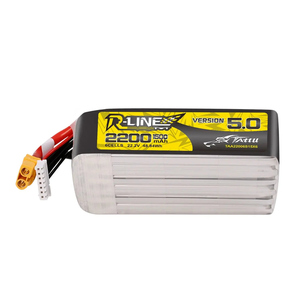 Tattu R-Line Version 5.0 22.2V 2200mah 6S 150C XT60