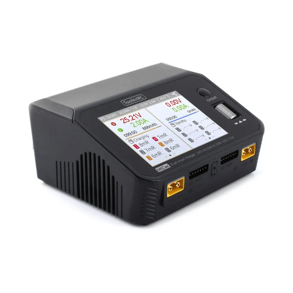ToolkitRC M6DAC Caricabatterie intelligente AC/DC 200w ToolkitRC