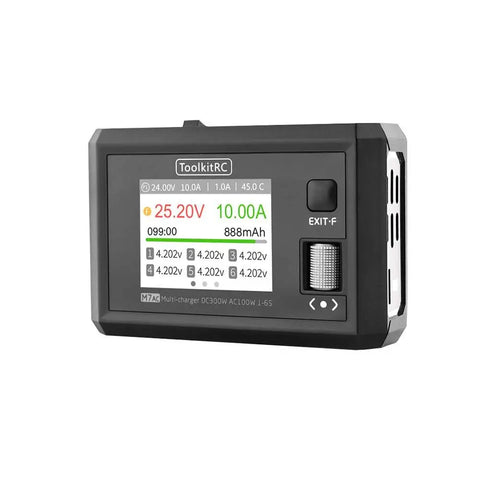 ToolkitRC M7AC 100W AC/300W DC 15A 2-6S 