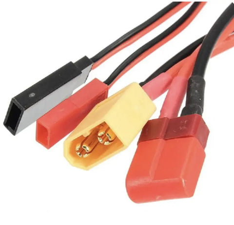 ToolkitRC XT60 multi-connector charging cable 