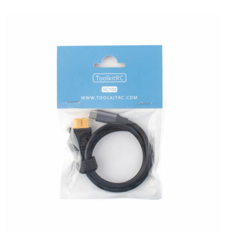 Toolkitrc SC100 Type-C to XT60 Charging Cable