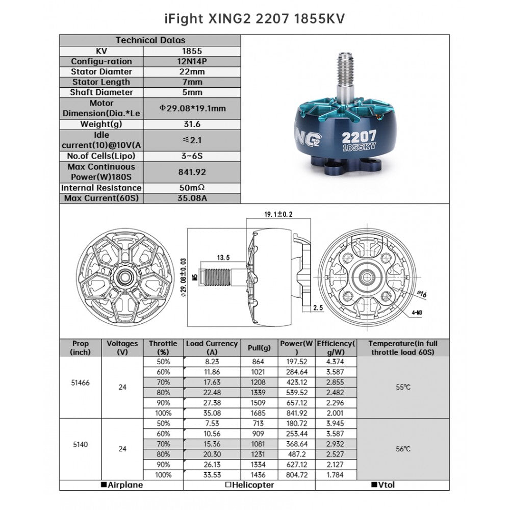 Iflight XING 2 2207 Drone24Hours