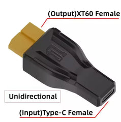 XT60 a USB-C