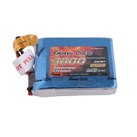 Gens ace 3800mAh 7.4V 2S1P battery