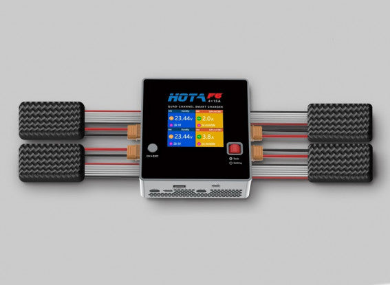 HOTA F6 4x250W charger Hota