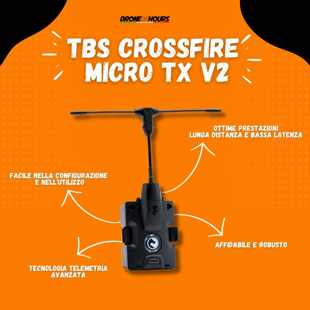 TBS CROSSFIRE MICRO TX V2 Drone24Hours