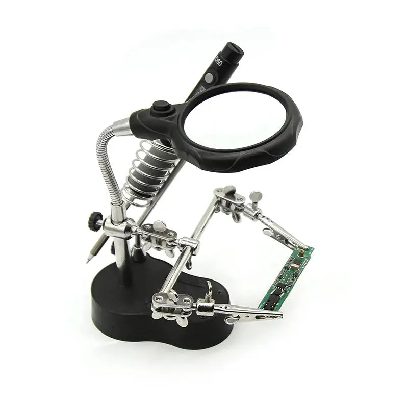 pinze con LED per riparazioni PCB sequre