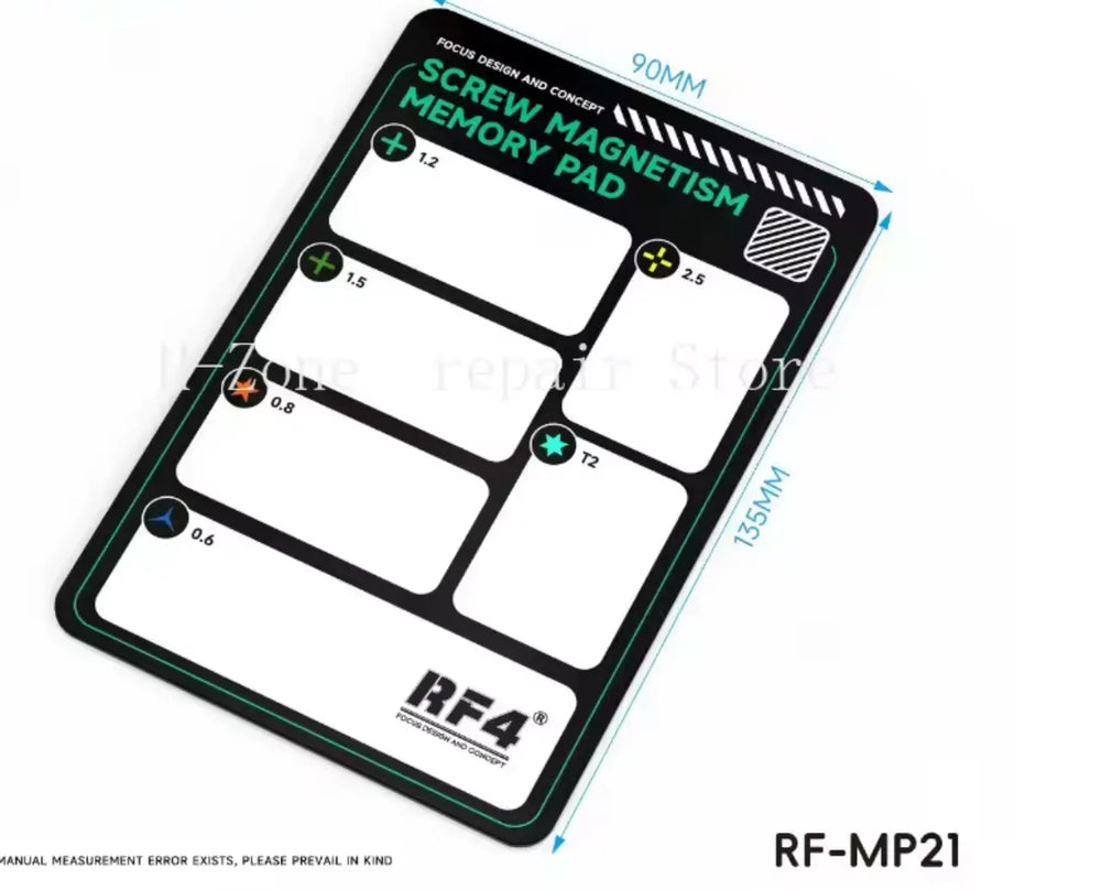 tappetino magnetico archiviazione viti RF‑MP21