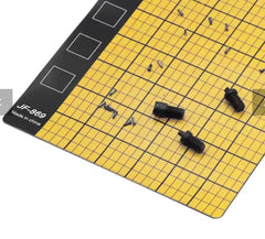 tappetino magnetico palm‑size 145x90 mm